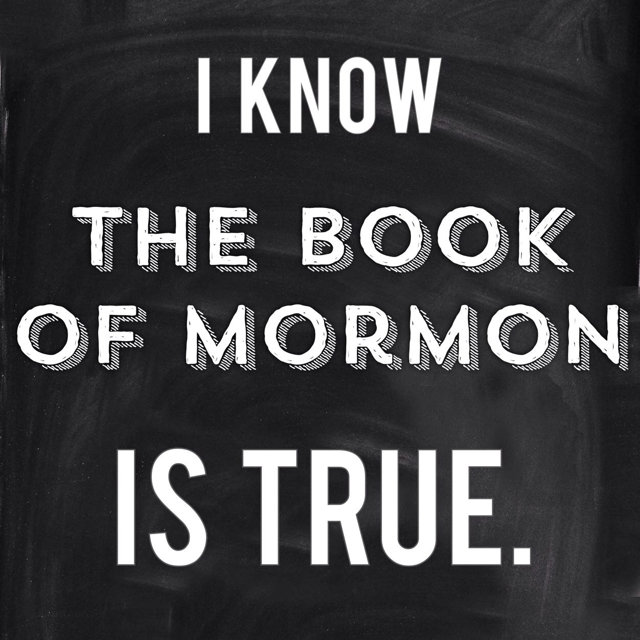 The Book of Mormon is true. . . so what 